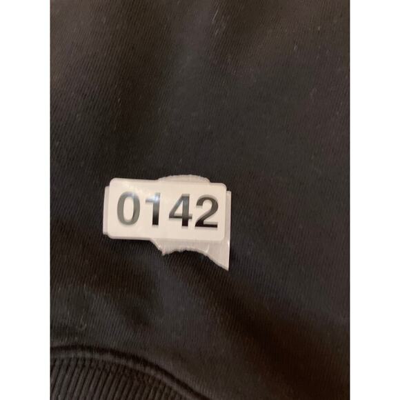 Quicksilver Embroidered Crewneck Men's Small Y2k 90's Black Silver - Picture 6 of 6